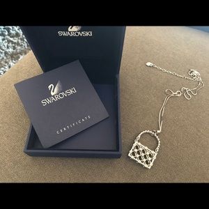 New! Never worn SWAROVSKI Silver Necklace
